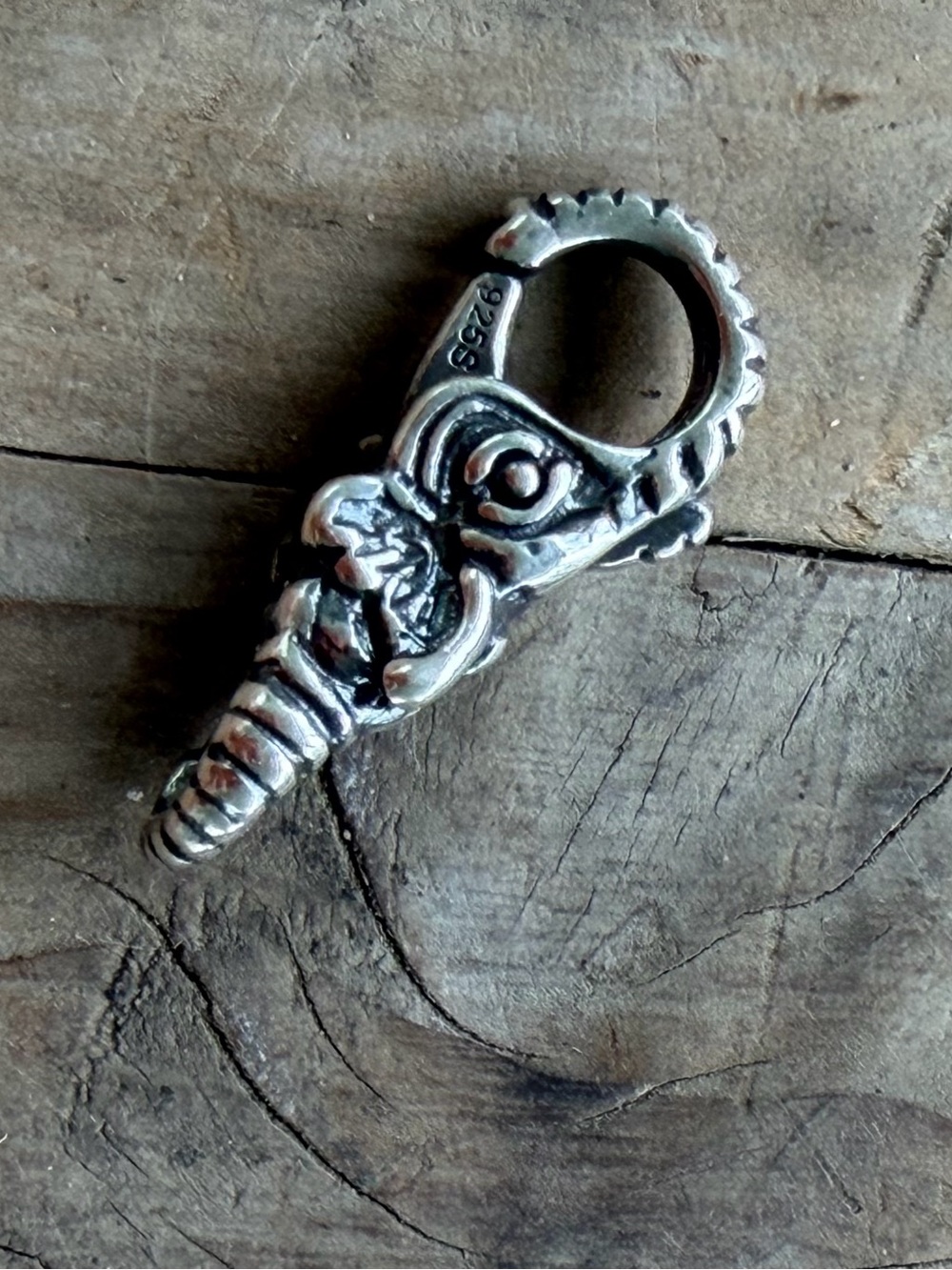 Trollbeads retired Elephant clasp LAA Sterling - Picture 3 of 3